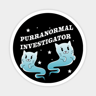 Purranormal Investigator Paranormal Investigator Ghost Cat Magnet